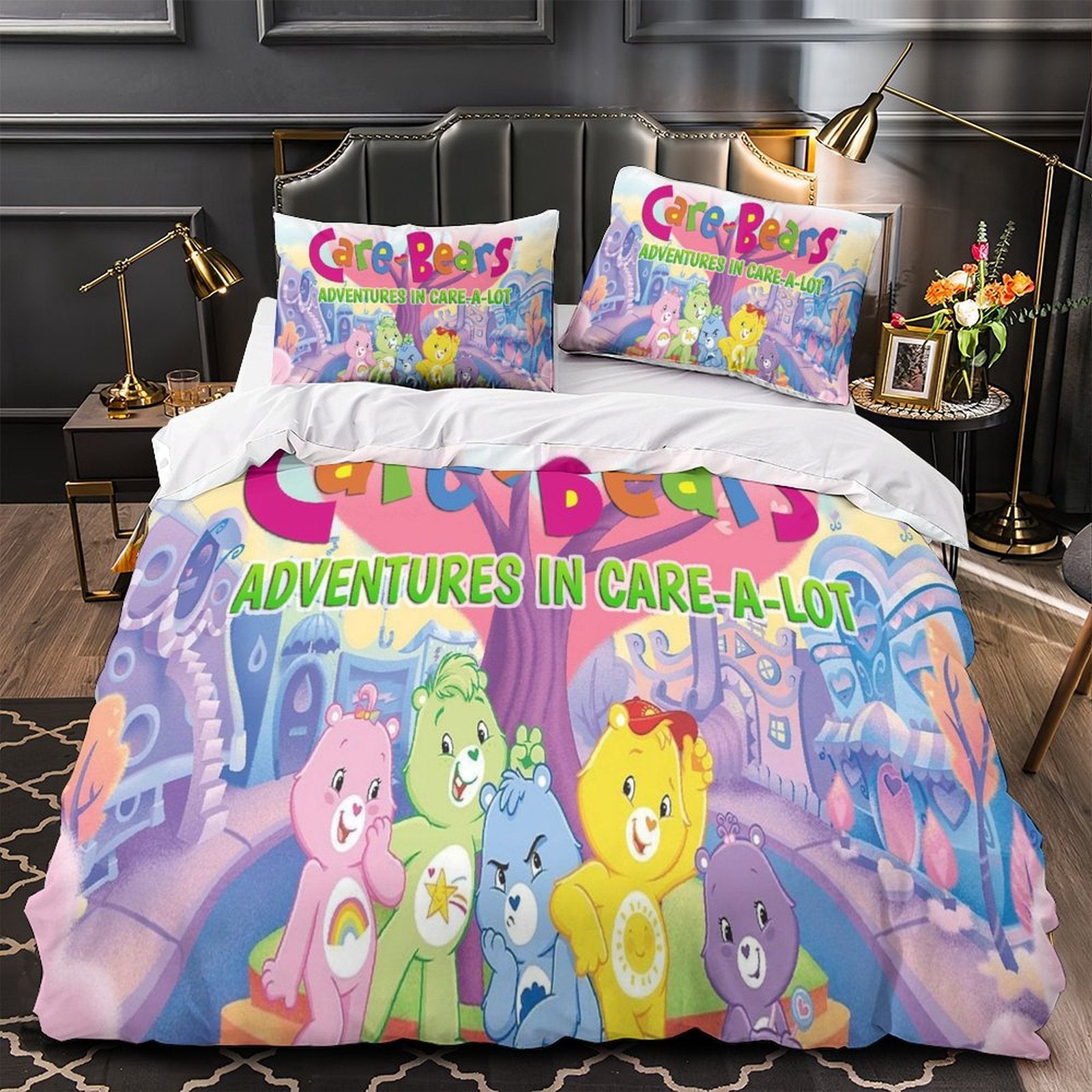 Care Bears Bedding Set Pattern Quilt Cover Without Filler