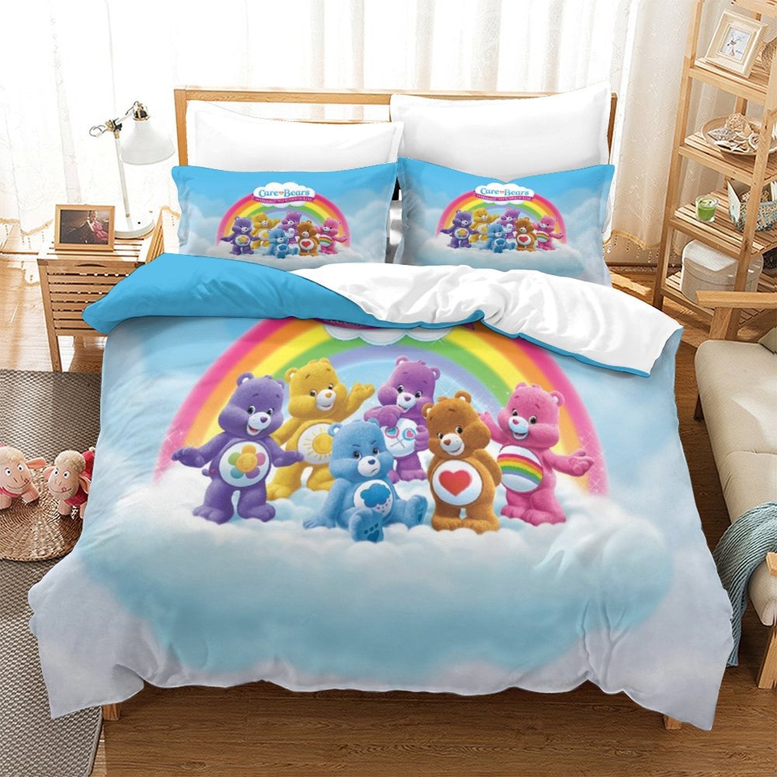 Care Bears Bedding Set Pattern Quilt Cover Without Filler