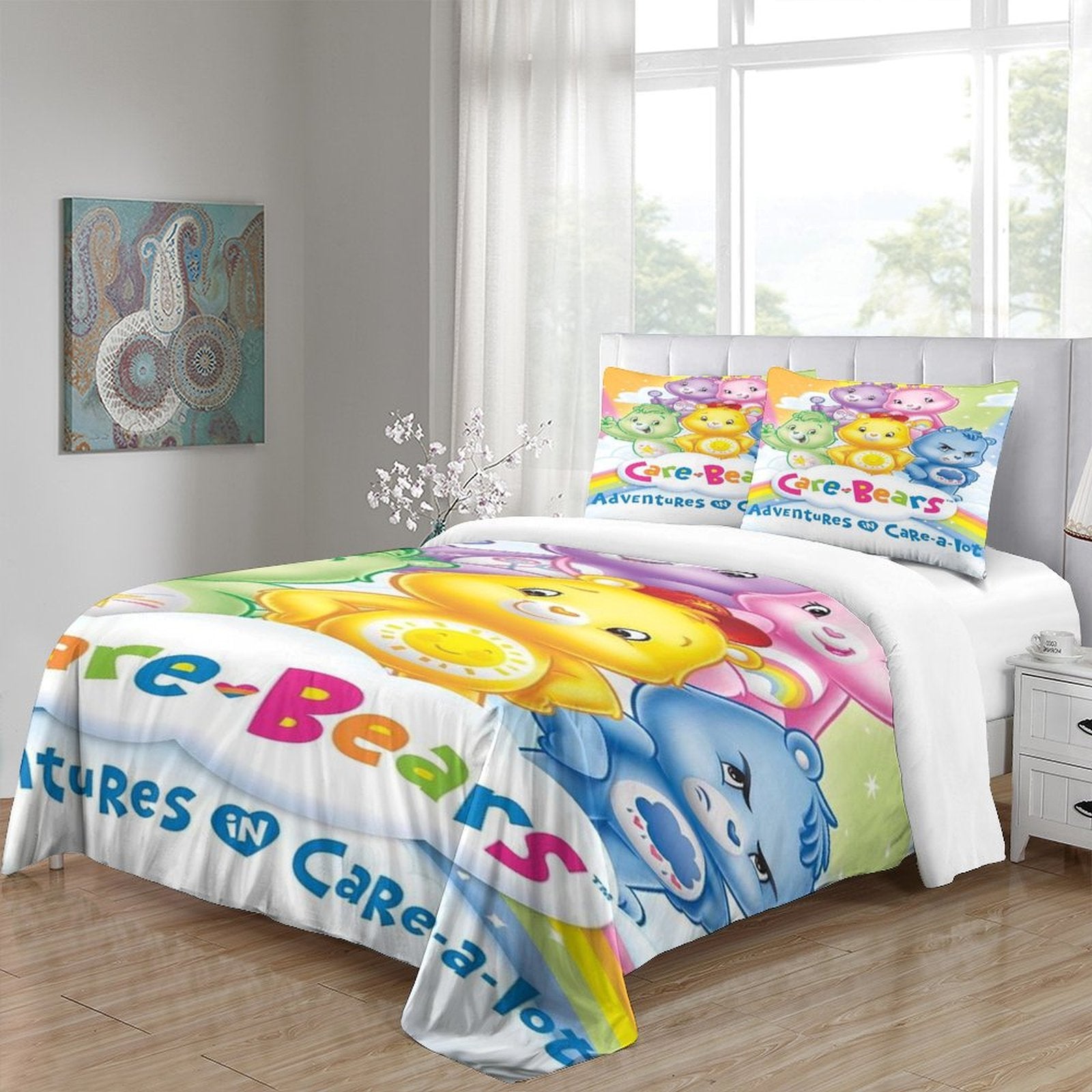 Care Bears Bedding Set Pattern Quilt Cover Without Filler