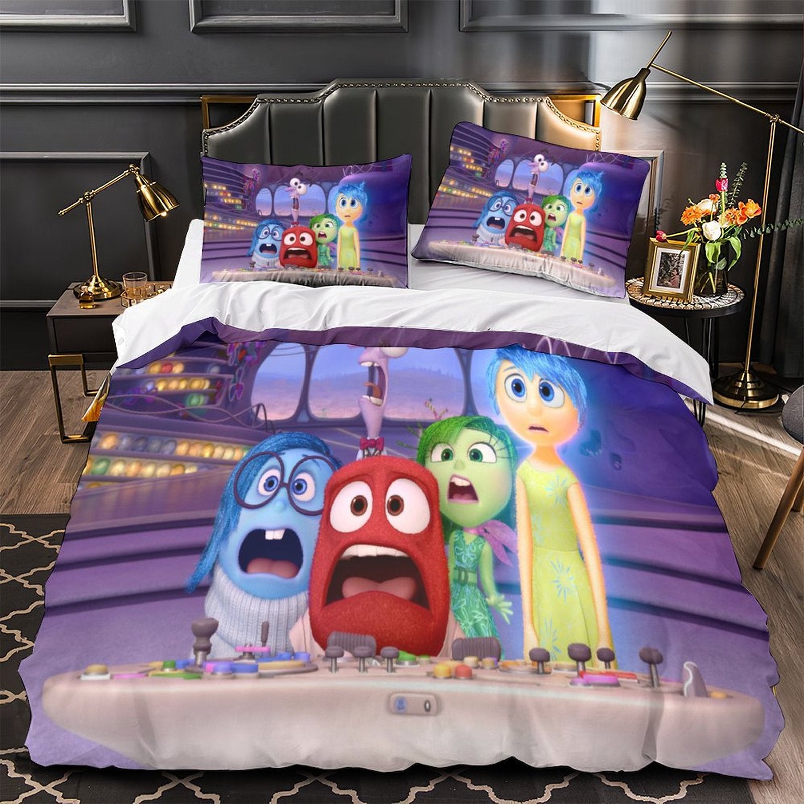 Insde Out Bettwäsche-Set Bettbezug ohne Füllstoff