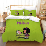 Load image into Gallery viewer, Mafalda Bedding Set Pattern Quilt Cover Without Filler