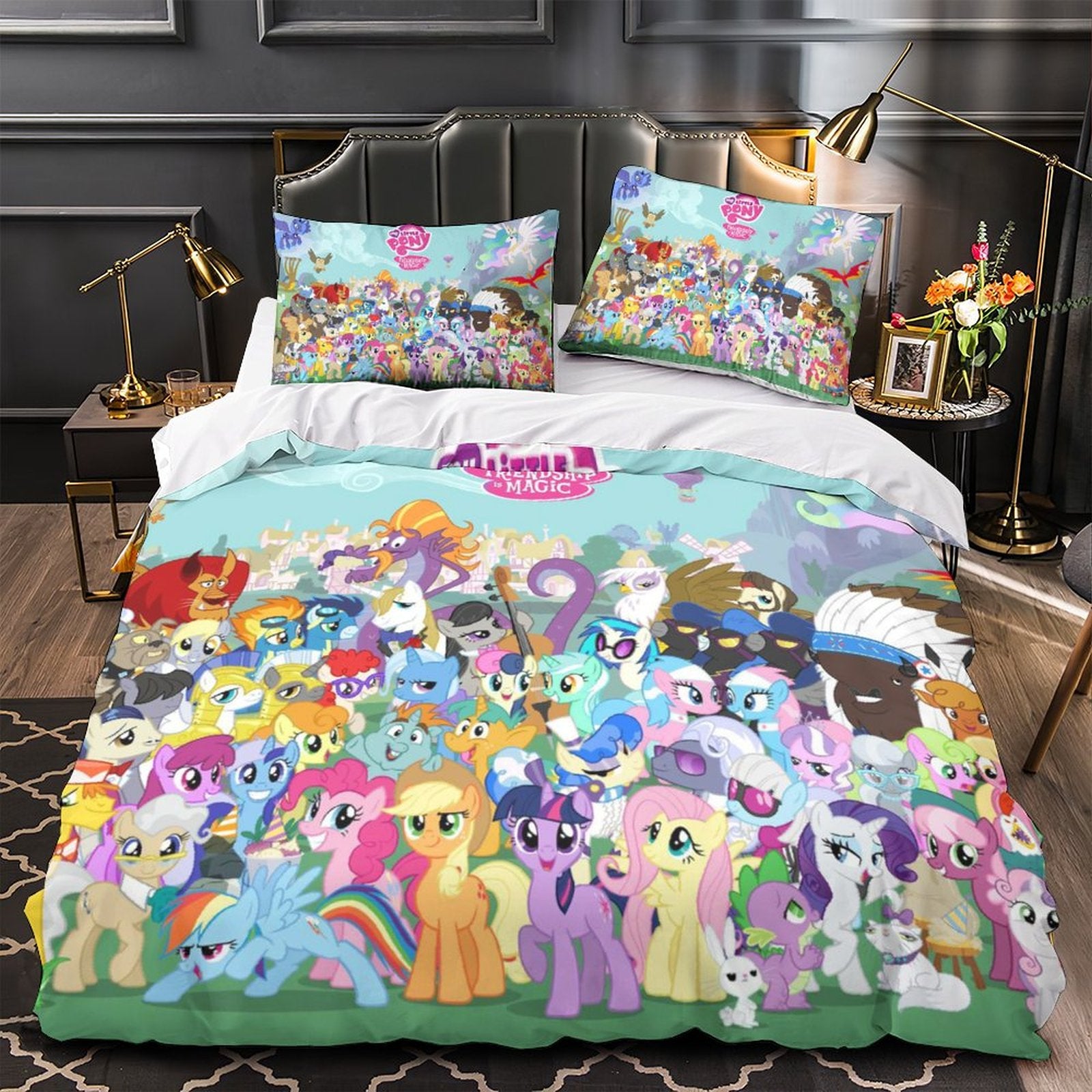 My Little Pony Bedding Set Quilt Duvet Cover Without Filler