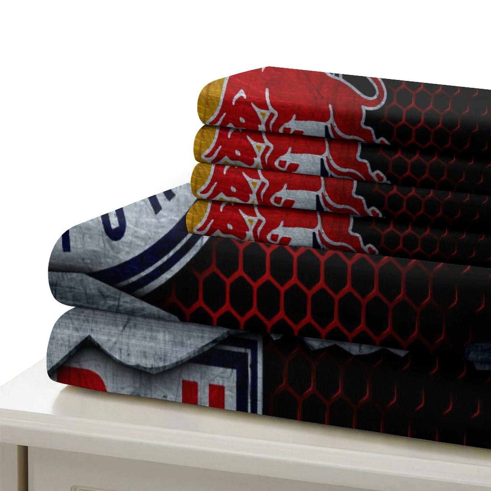 New York Red Bulls Bedding Set Duvet Cover Without Filler