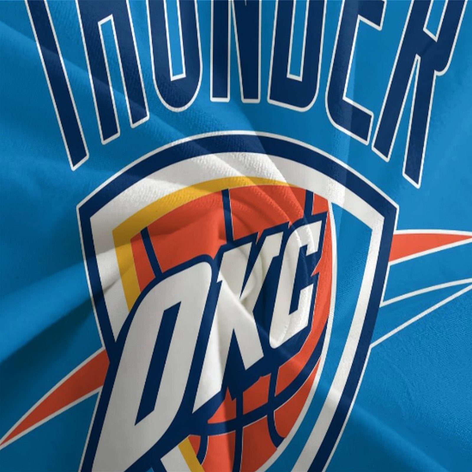 Oklahoma City Thunder Bedding Set Duvet Cover Without Filler
