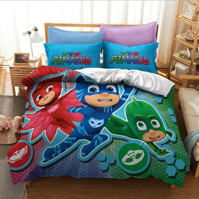 PJ Masks Bedding Set Quilt Cover Without Filler