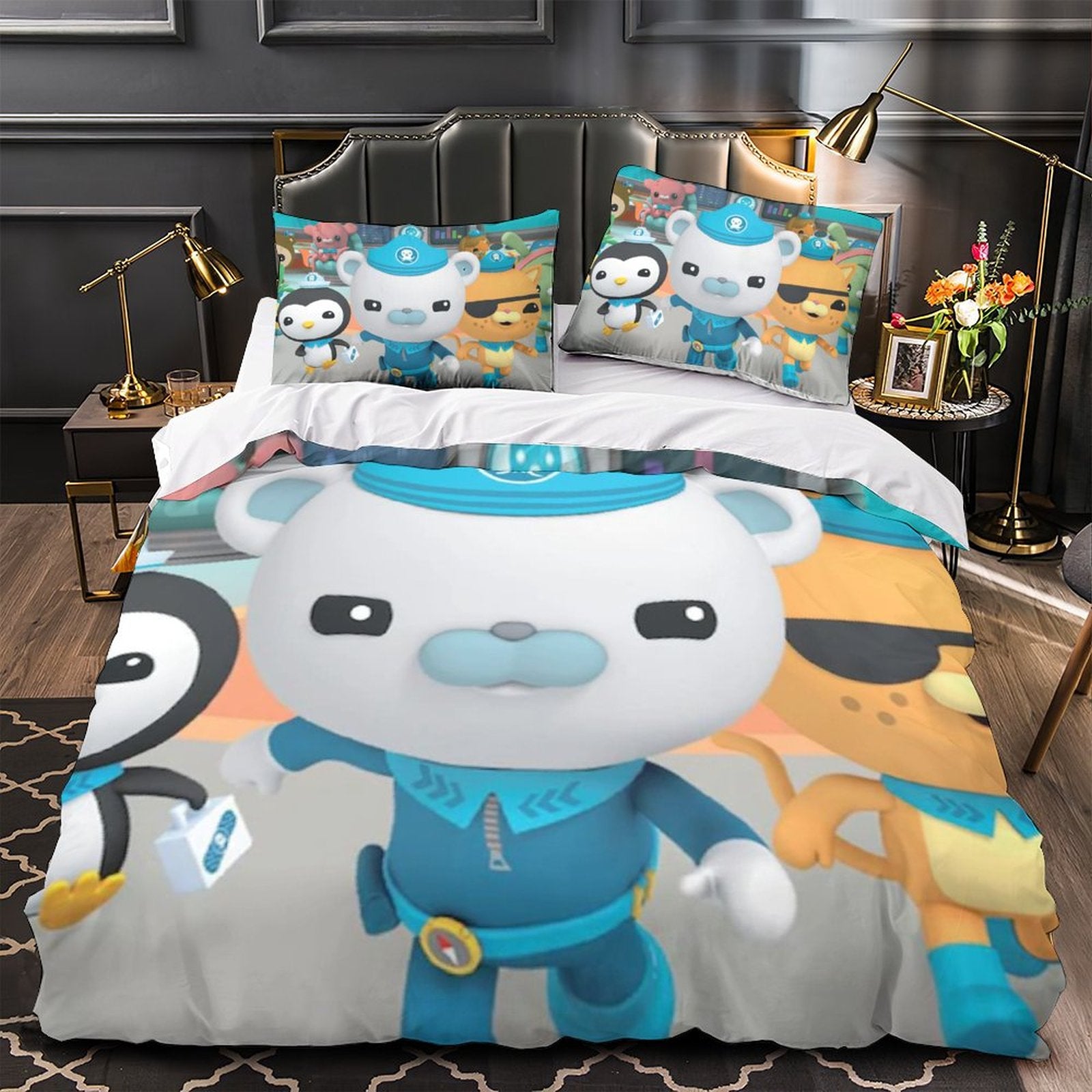 The Octonauts Bedding Set Pattern Quilt Duvet Cover