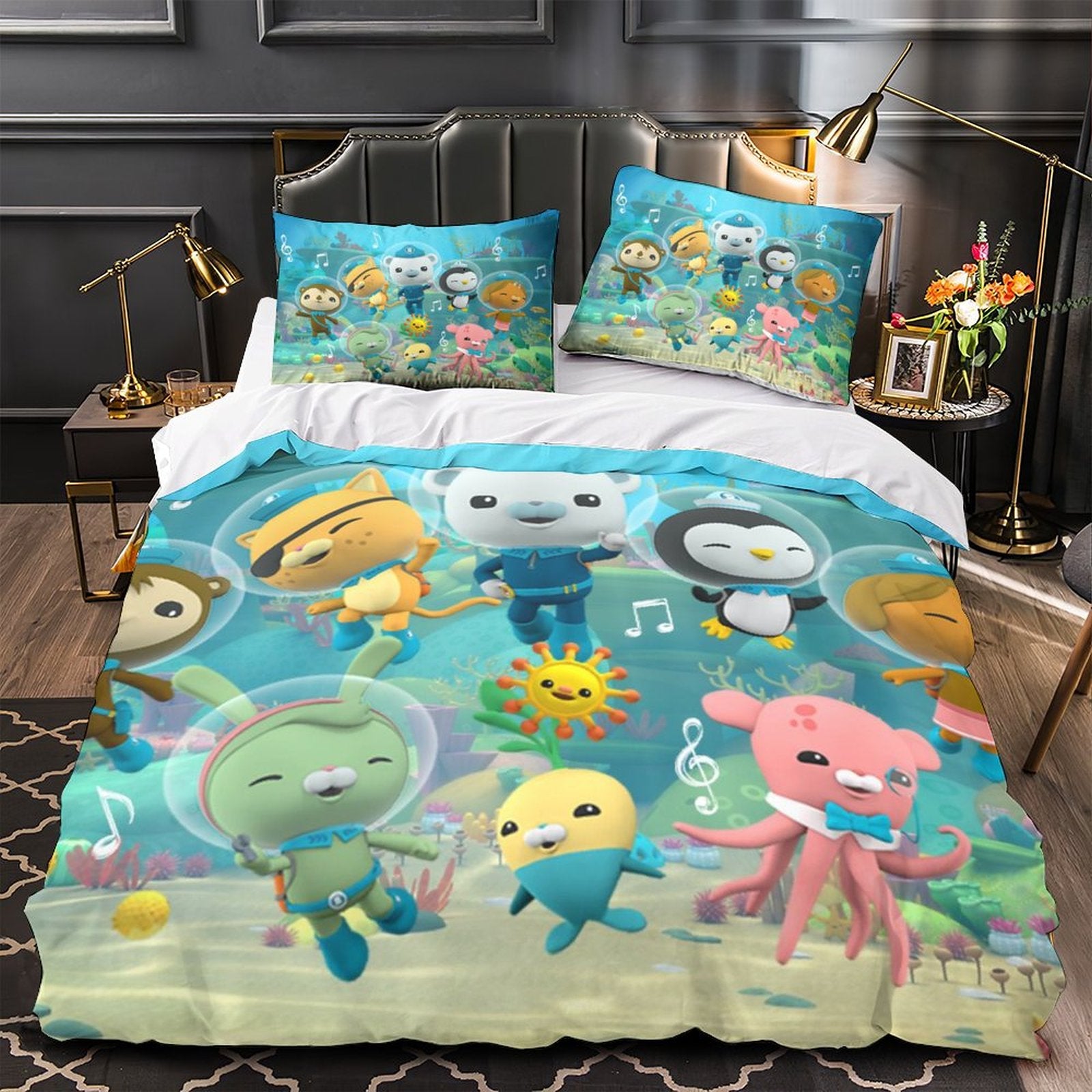 The Octonauts Bedding Set Pattern Quilt Duvet Cover