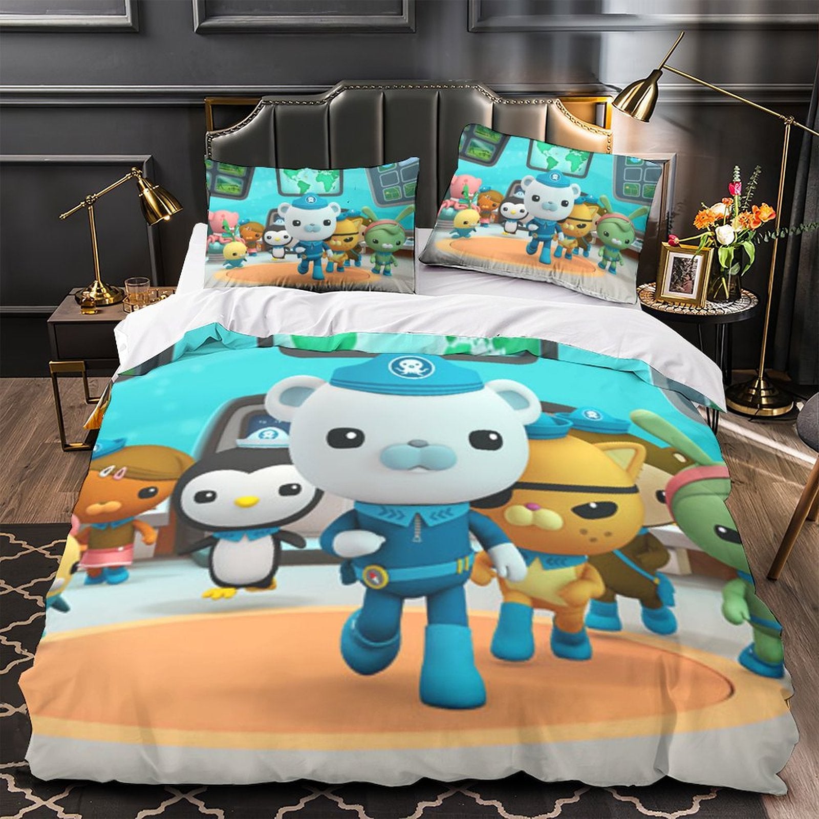The Octonauts Bedding Set Pattern Quilt Duvet Cover