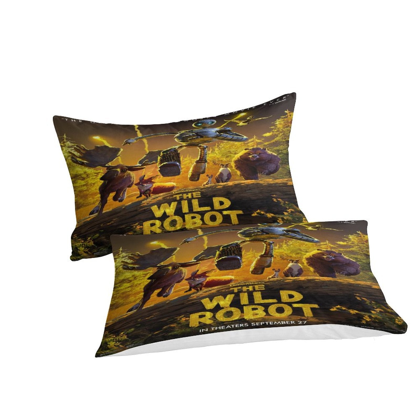 The Wild Robot Bedding Set Pattern Quilt Cover Without Filler