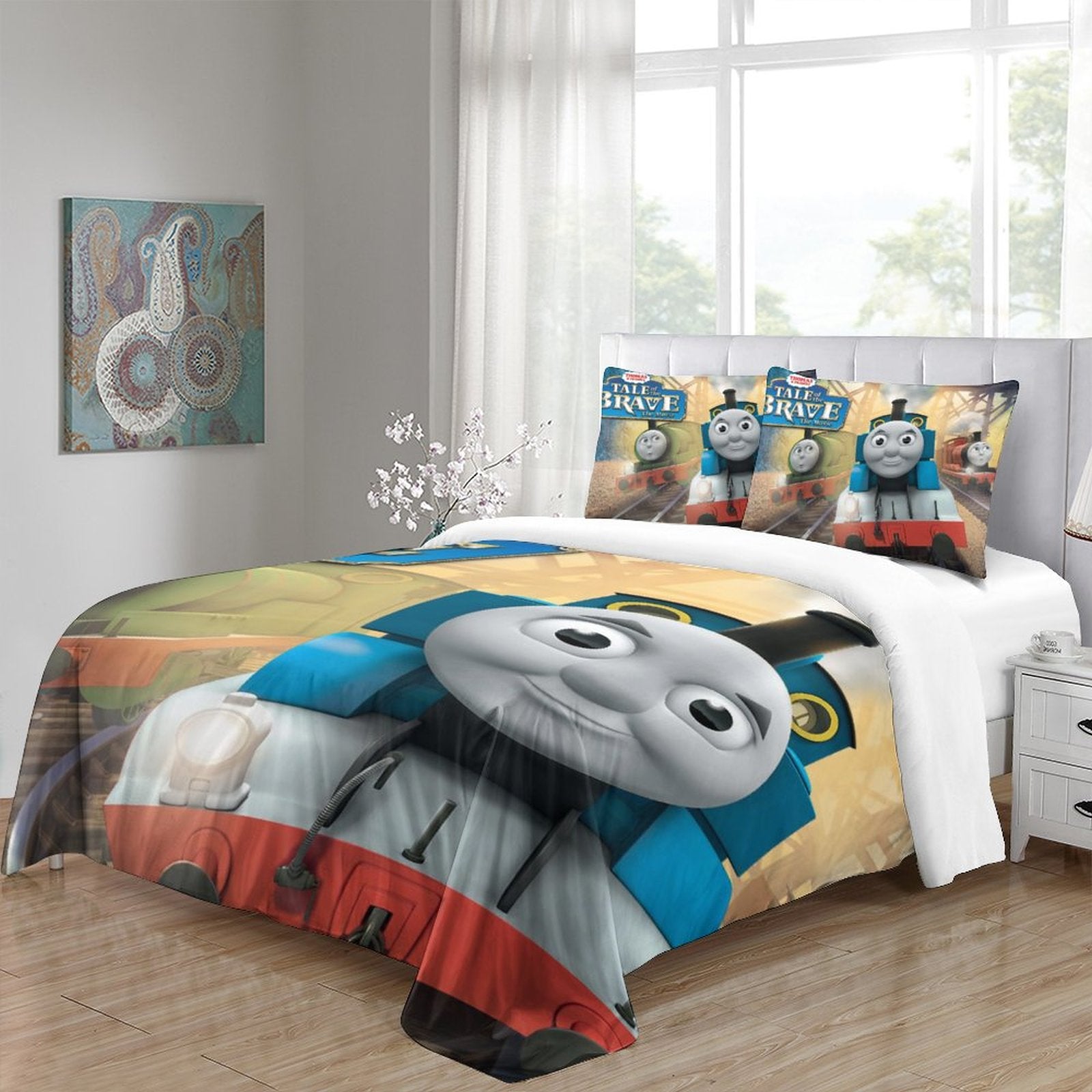 Thomas Bedding Set Quilt Duvet Cover Without Filler