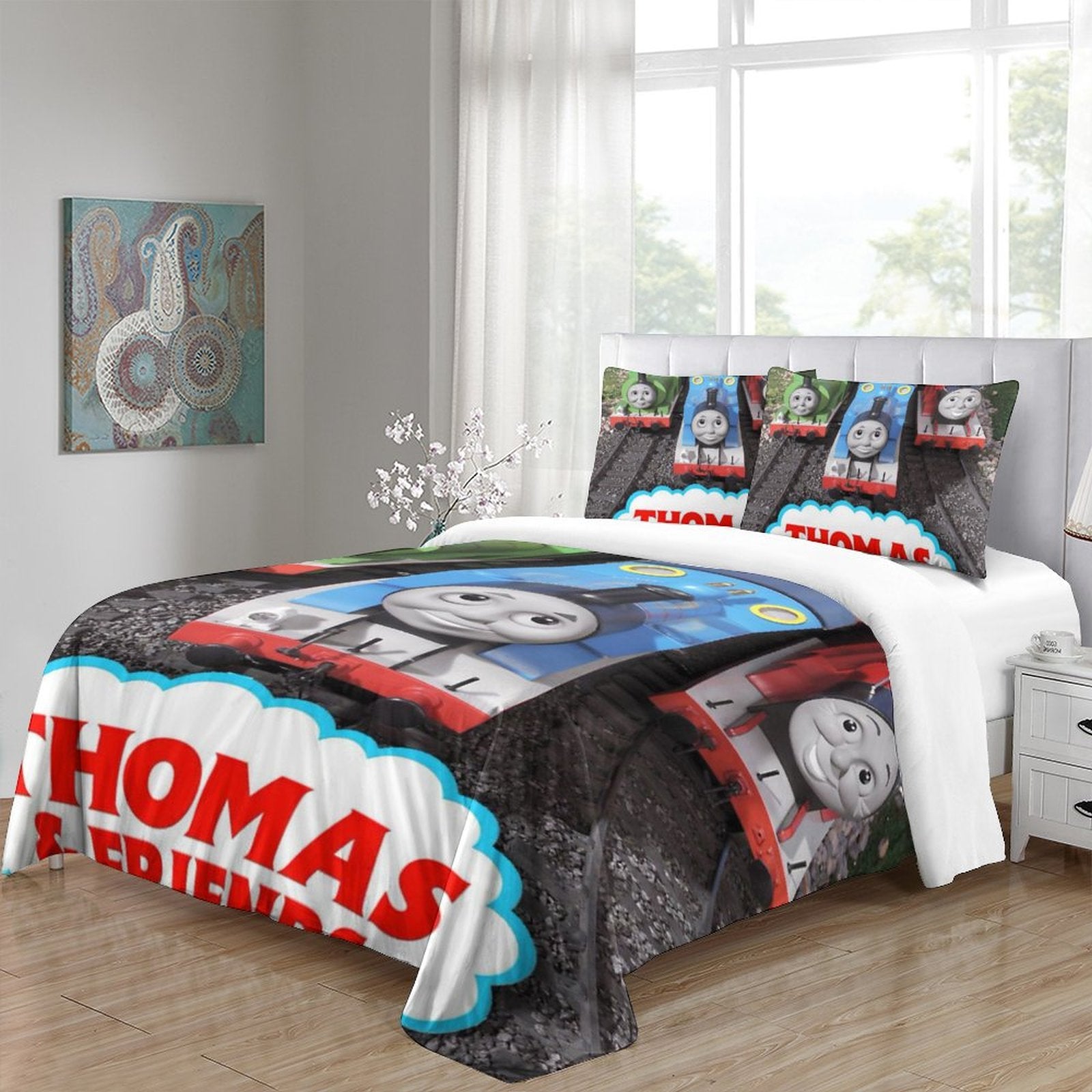 Thomas Bedding Set Quilt Duvet Cover Without Filler