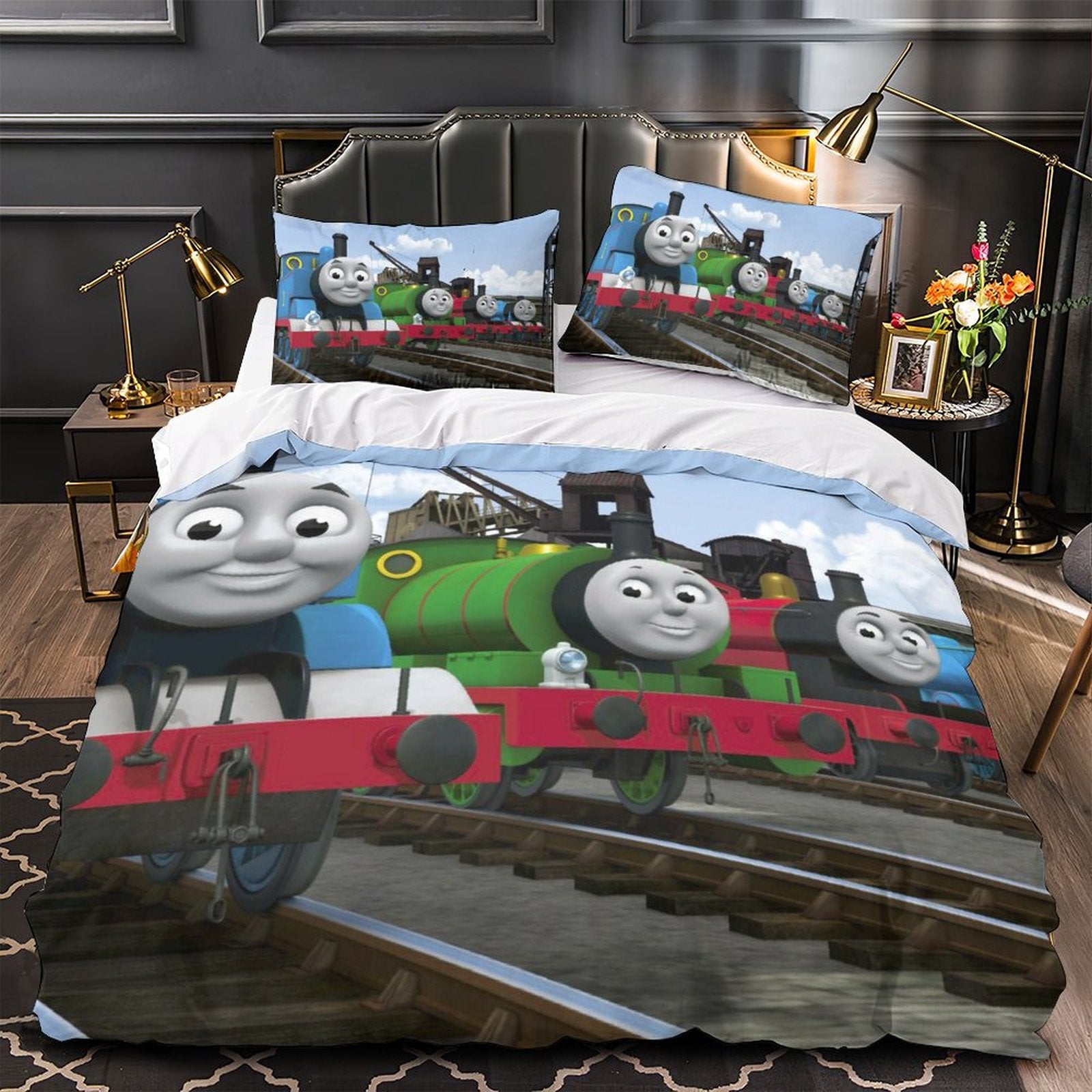 Thomas Bedding Set Quilt Duvet Cover Without Filler