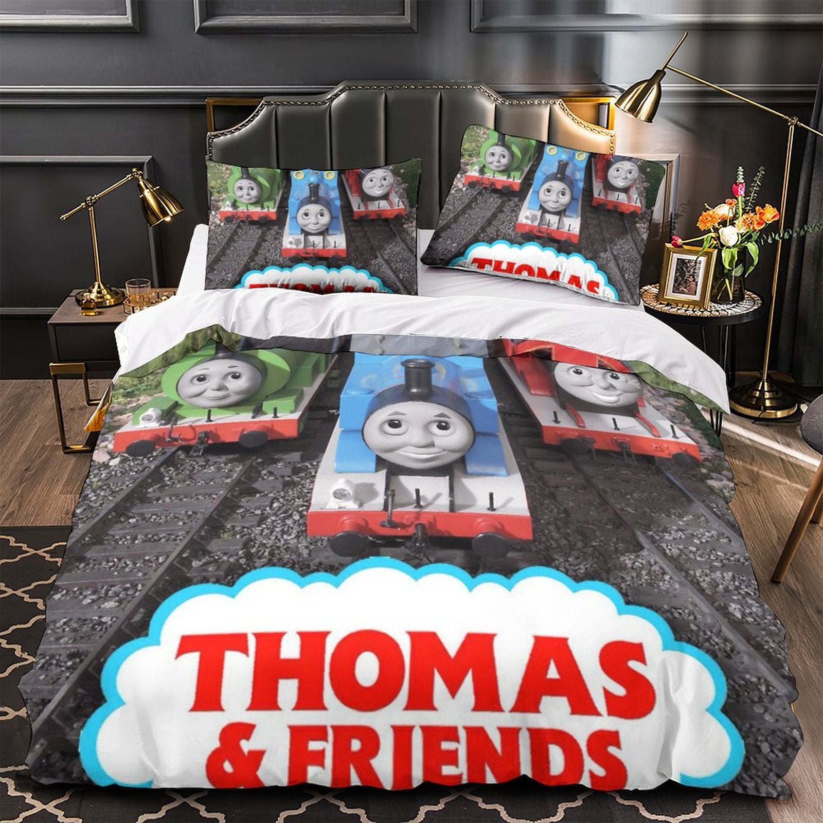 Thomas Bedding Set Quilt Duvet Cover Without Filler