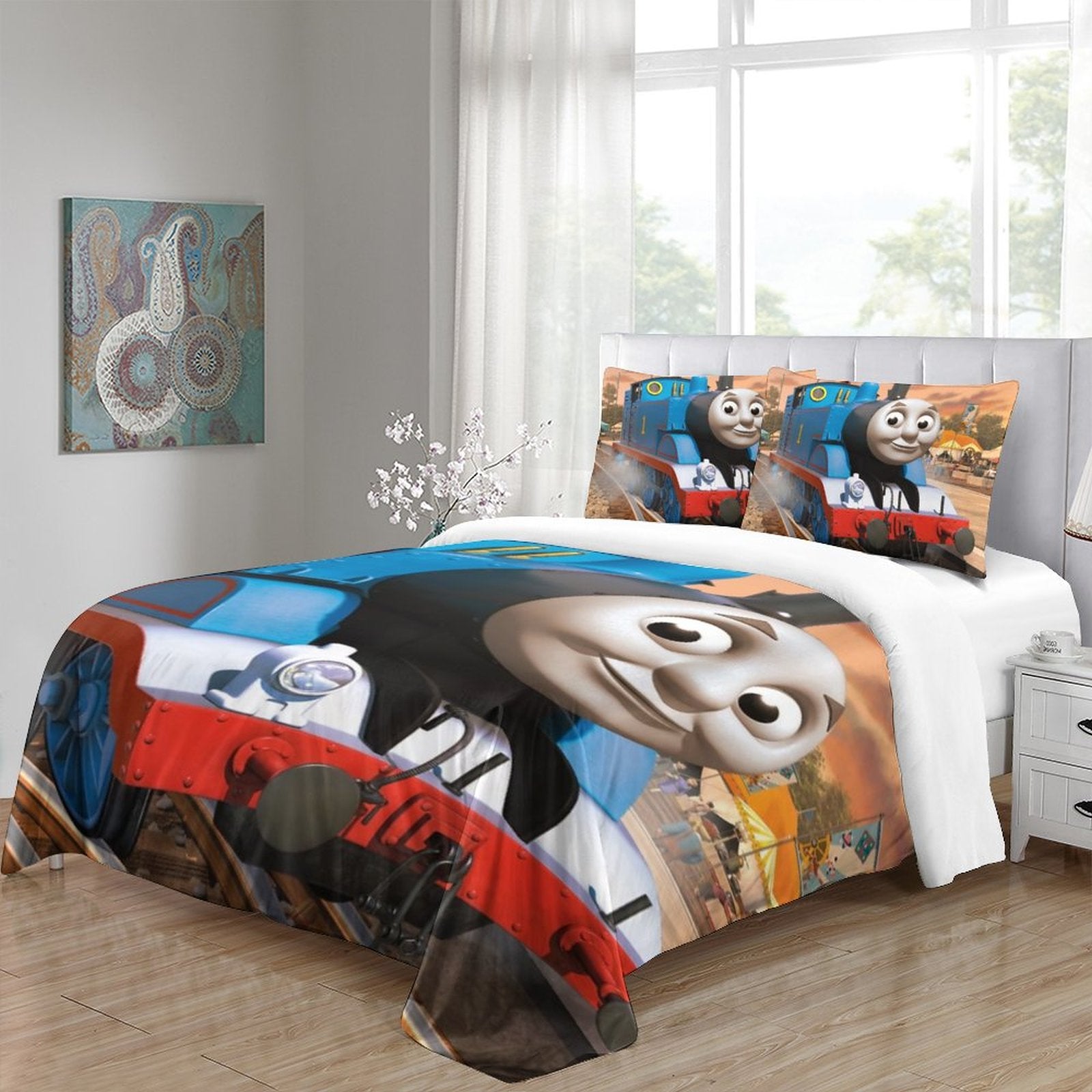 Thomas Bedding Set Quilt Duvet Cover Without Filler