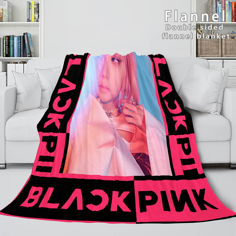 Couverture en molleton de flanelle super douce BLACKPINK