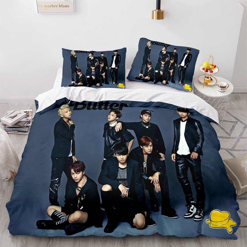 BTS Butter Bedding Set UK Duvet Covers Bed Sets