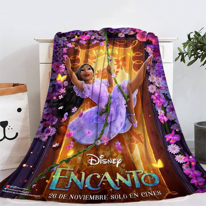 Coperta Disney Encanto Cosplay Flanella Decorazioni per la stanza