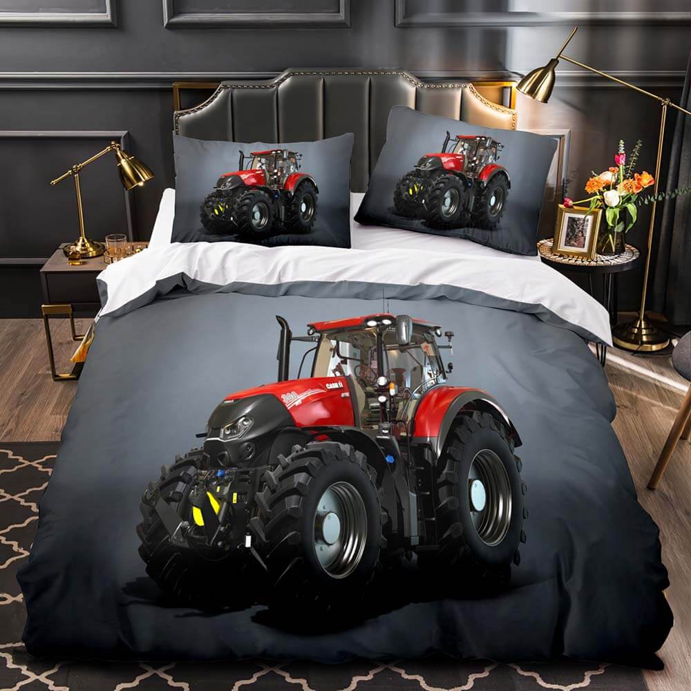 Farming Simulator Tractor Bedding Set Quilt Covers