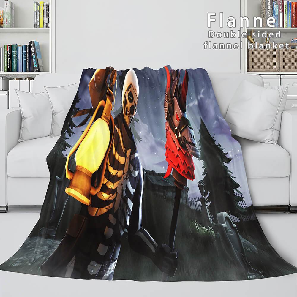 Fortnite Bedding Flannel Fleece Blanket