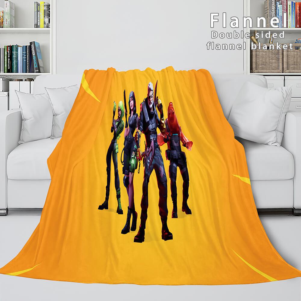 Fortnite Bedding Flannel Fleece Blanket