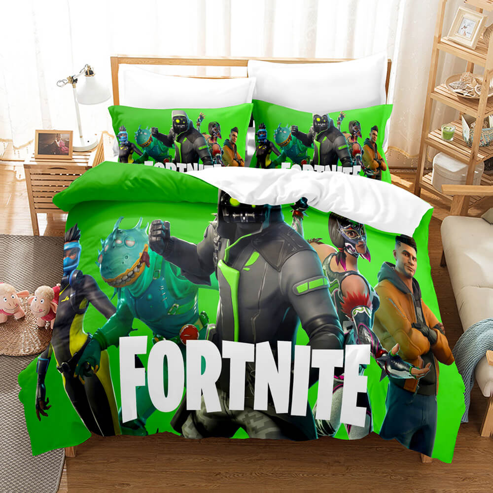 Game Fortnite Bedding Set Cosplay Quilt Cover Without Filler