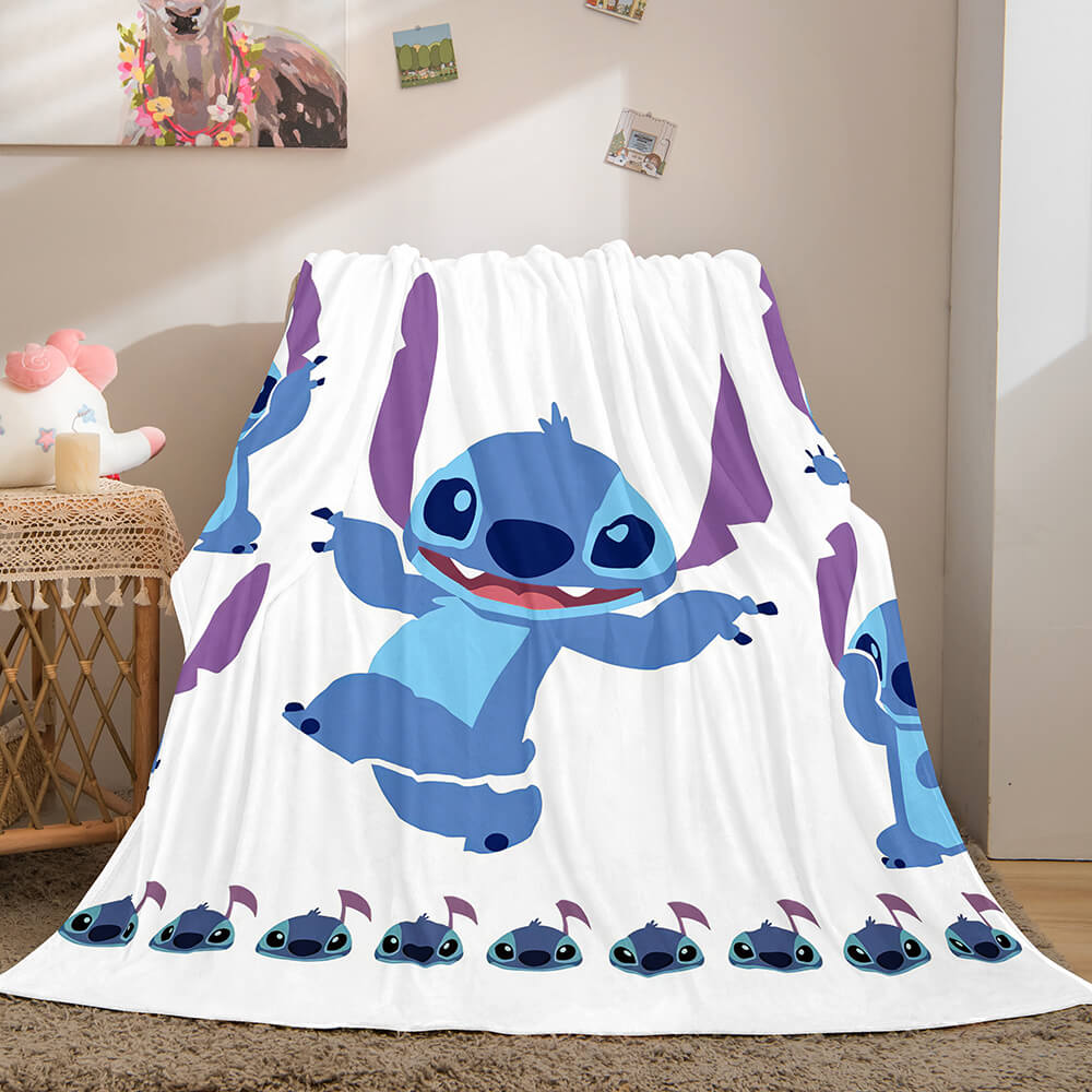 Lilo Stitch 2 Has A Glitch Blanket Flannel Fleece Throw Cosplay Blanket