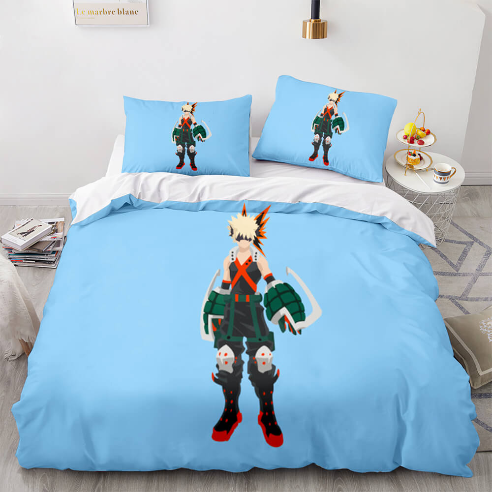 My Hero Academia Bedding Set Cosplay Quilt Cover