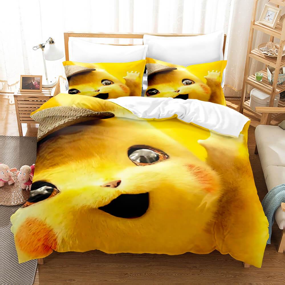 Pokemon Pikachu Bedding Set Duvet Covers Bed Sets
