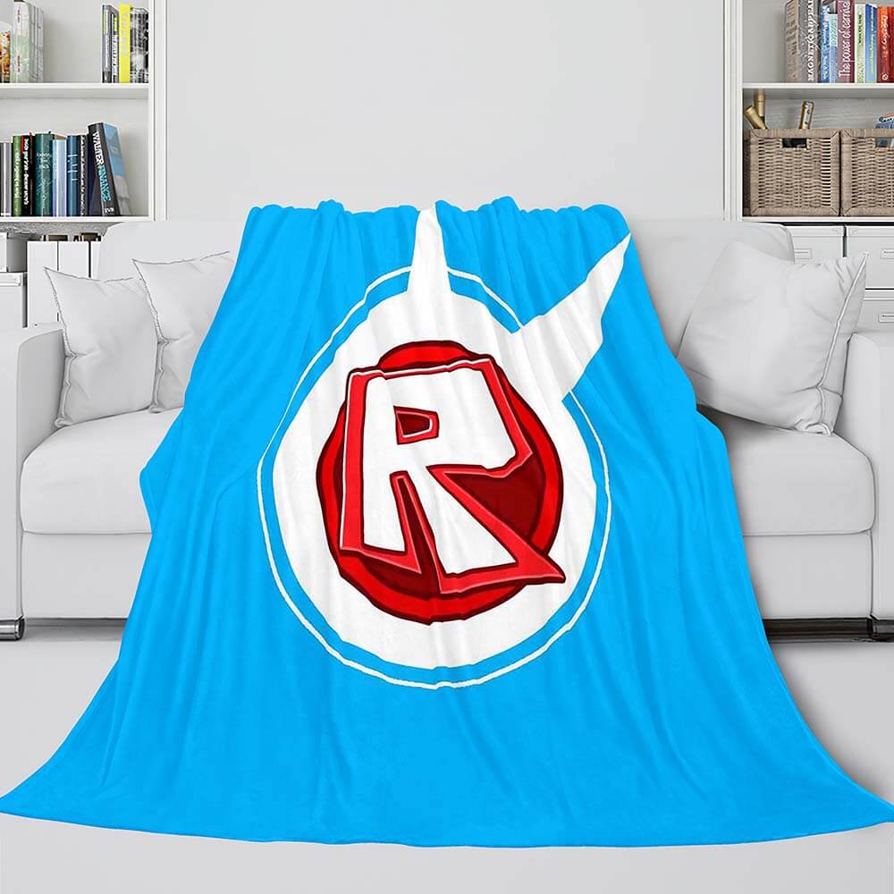 Roblox Bedding Flannel Fleece Blanket Dunelm Quilt Wrap Nap Blankets