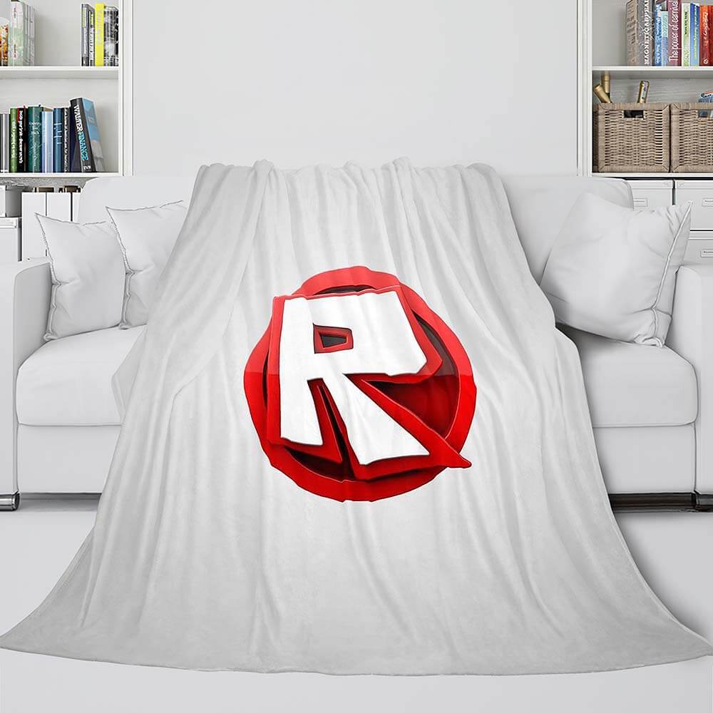 Roblox Bedding Flannel Fleece Blanket Dunelm Quilt Wrap Nap Blankets