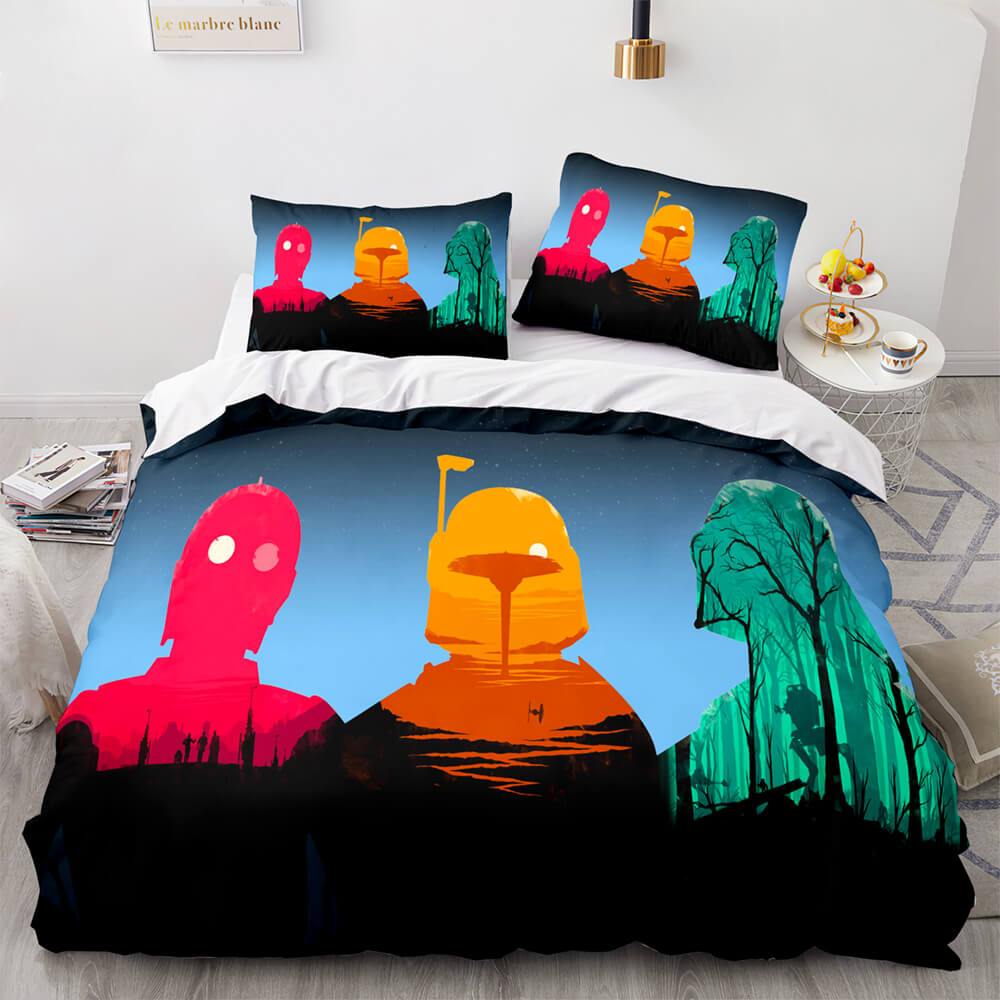 Star Wars Bettwäsche-Set für Kinder, Cosplay-Bettbezug