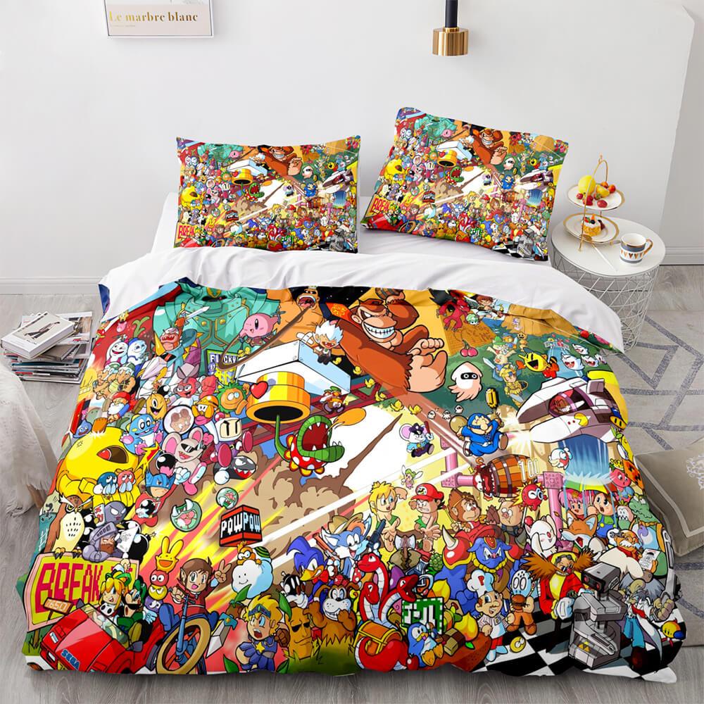 Super Mario Bedding Set Duvet Cover Bed Sets