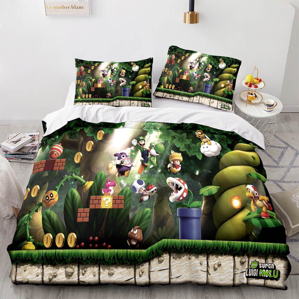 Super Mario Bedding Set Duvet Cover Bed Sets