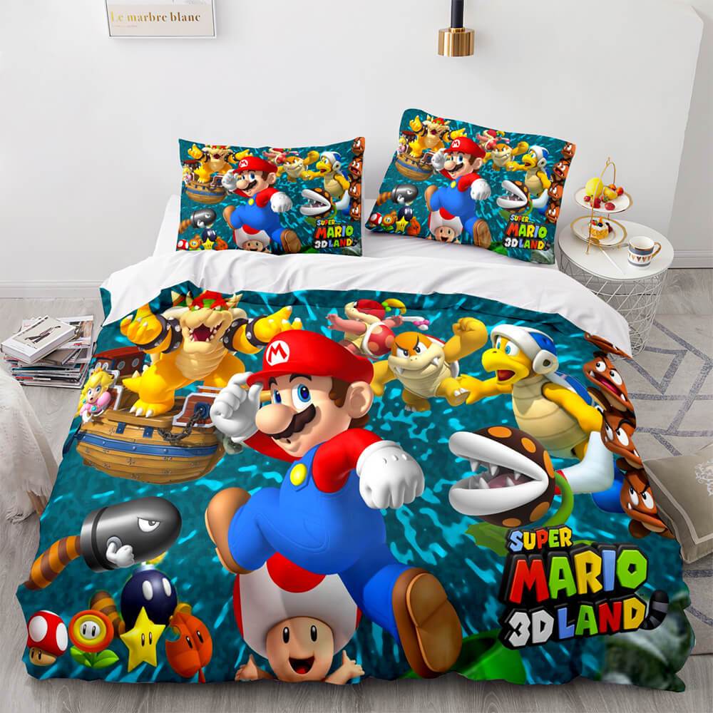 Super Mario Bedding Set Duvet Cover Bed Sets