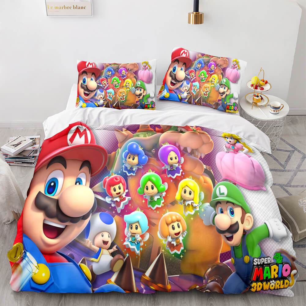 Super Mario Bedding Set Duvet Cover Bed Sets