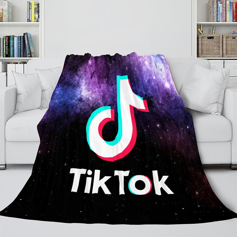 TikTok weiche Flanell-Fleecedecke