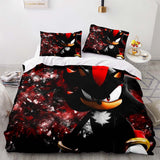 Carica l&#39;immagine nel visualizzatore Galleria, Set di biancheria da letto Sonic The Hedgehog Copripiumini Completi da letto