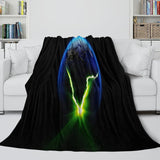 Load image into Gallery viewer, Alien Earth Blanket Pattern Flannel Throw Room Decoration