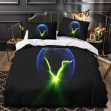 Load image into Gallery viewer, Alien Earth Duvet Cover Pattern Bedding Set Without Filler