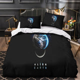 Load image into Gallery viewer, Alien Earth Duvet Cover Pattern Bedding Set Without Filler