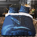 Carica l&#39;immagine nel visualizzatore Galleria, Alien Romulus Bedding Set Pattern Quilt Cover Without Filler