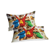 Load image into Gallery viewer, Alvin and the Chipmunks Bedding Set Quilt Duvet Cover Without Filler