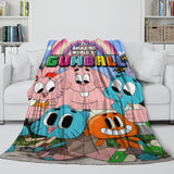 Laden Sie das Bild in den Galerie-Viewer, Amazing World of Gumball Blanket Flannel Throw Room Decoration