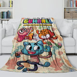 Laden Sie das Bild in den Galerie-Viewer, Amazing World of Gumball Blanket Flannel Throw Room Decoration