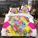 Load image into Gallery viewer, Amazing World of Gumball Duvet Cover Bedding Set Without Filler