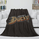 Load image into Gallery viewer, Anaheim Ducks Blanket Flannel Throw Kids Room Decoration