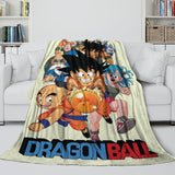Laden Sie das Bild in den Galerie-Viewer, Anime Dragon Ball Decke Flanell Fleece Überwurf Raumdekoration