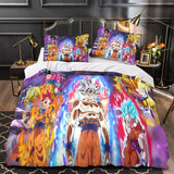 Load image into Gallery viewer, Anime Dragon Ball Kids Bedding Set Pattern Duvet Cover Without Filler