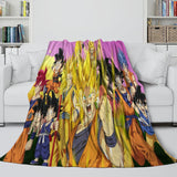 Laden Sie das Bild in den Galerie-Viewer, Anime Dragon Ball Throw Flannel Kids Room Blanket Decoration
