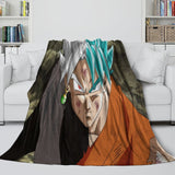 Laden Sie das Bild in den Galerie-Viewer, Anime Dragon Ball Throw Flannel Kids Room Blanket Decoration